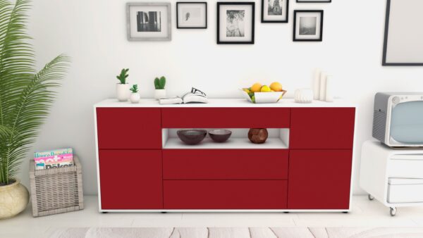 Sideboard Emma, Bordeaux (180x79x35cm)
