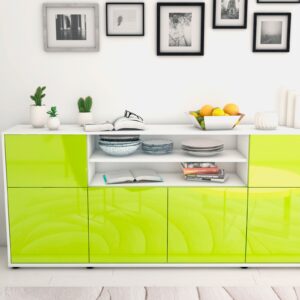 Sideboard Ermelina, Grün (180x79x35cm)
