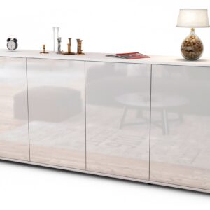 Sideboard Elana, Weiß (180x79x35cm)