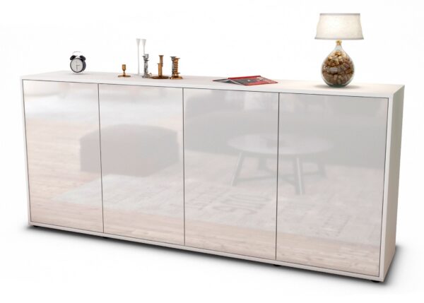 Sideboard Elana, Weiß (180x79x35cm)