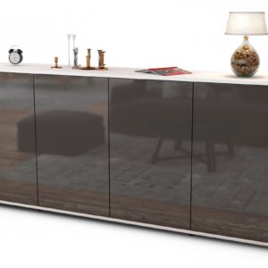 Sideboard Elana, Grau (180x79x35cm)