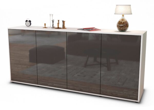 Sideboard Elana, Grau (180x79x35cm)