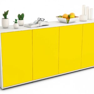 Sideboard Elana, Gelb (180x79x35cm)
