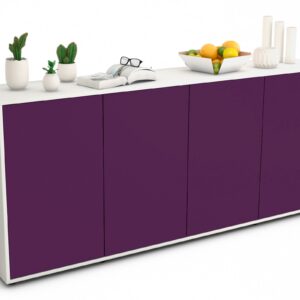 Sideboard Elana, Lila (180x79x35cm)
