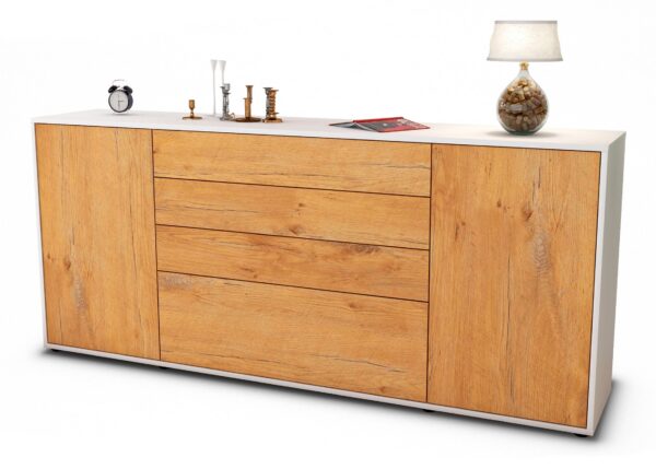 Sideboard Eleni, Eiche (180x79x35cm)