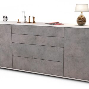 Sideboard Elettra, Beton (180x79x35cm)
