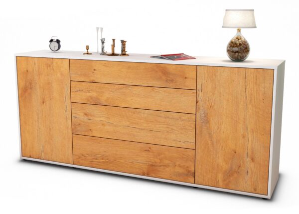 Sideboard Elettra, Eiche (180x79x35cm)