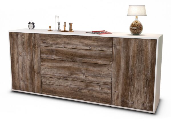 Sideboard Elettra, Treibholz (180x79x35cm)