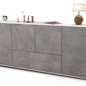 Sideboard Eli, Beton (180x79x35cm)