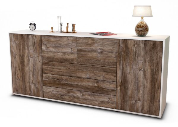 Sideboard Eliana, Treibholz (180x79x35cm)
