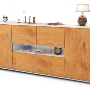 Sideboard Elisabetta, Eiche (180x79x35cm)