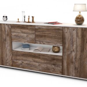 Sideboard Elisabetta, Treibholz (180x79x35cm)