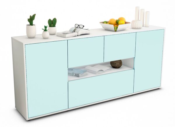Sideboard Elisabetta, Mint (180x79x35cm)