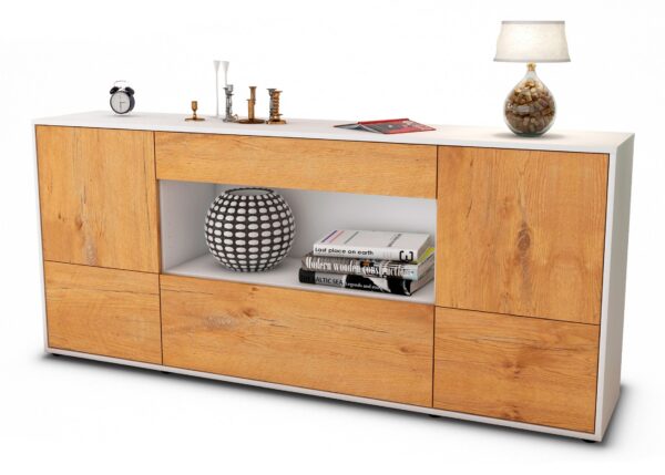 Sideboard Elodie, Eiche (180x79x35cm)