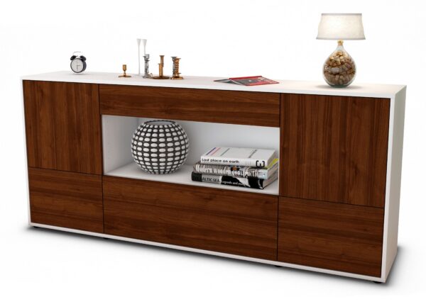 Sideboard Elodie, Walnuss (180x79x35cm)