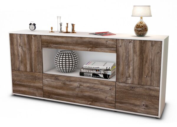 Sideboard Elodie, Treibholz (180x79x35cm)
