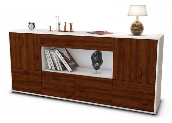 Sideboard Elsa, Walnuss (180x79x35cm)