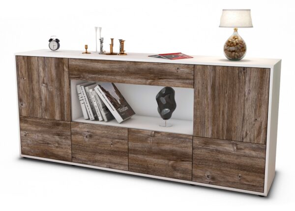 Sideboard Elsa, Treibholz (180x79x35cm)