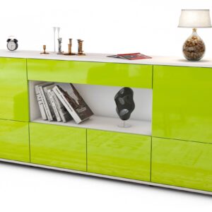 Sideboard Elsa, Grün (180x79x35cm)