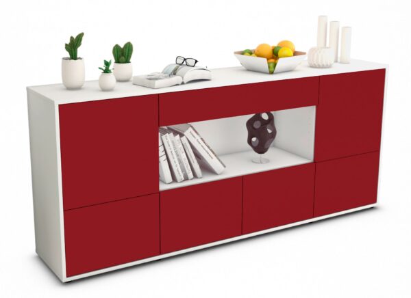 Sideboard Elsa, Bordeaux (180x79x35cm)