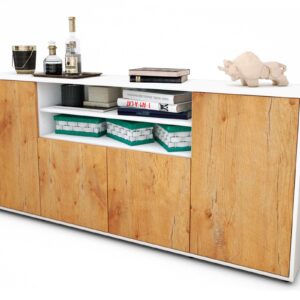Sideboard Elsita, Eiche (180x79x35cm)