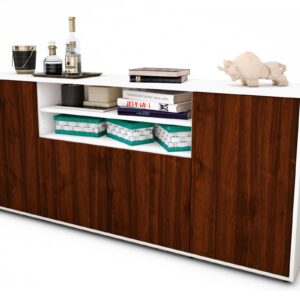 Sideboard Elsita, Walnuss (180x79x35cm)