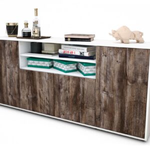 Sideboard Elsita, Treibholz (180x79x35cm)