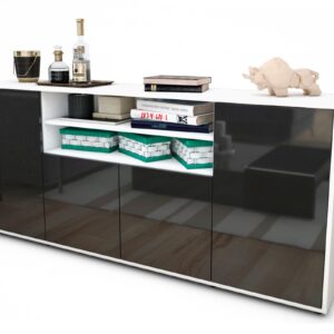 Sideboard Elsita, Grau (180x79x35cm)