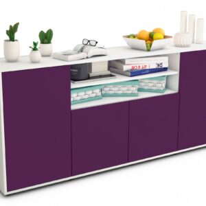 Sideboard Elsita, Lila (180x79x35cm)
