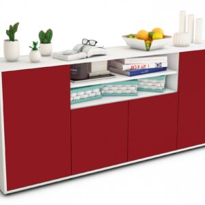 Sideboard Elsita, Bordeaux (180x79x35cm)