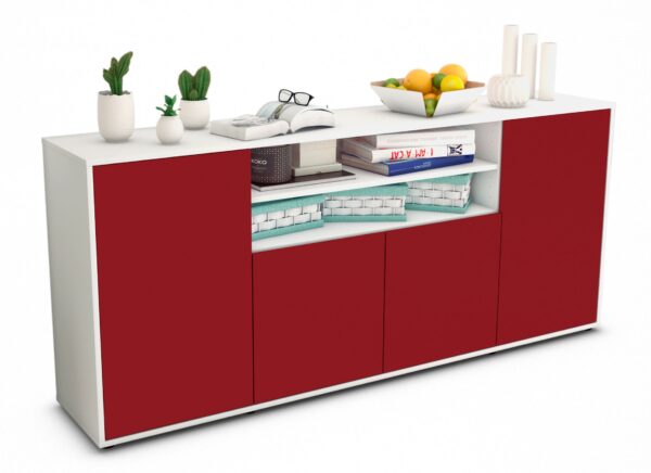 Sideboard Elsita, Bordeaux (180x79x35cm)