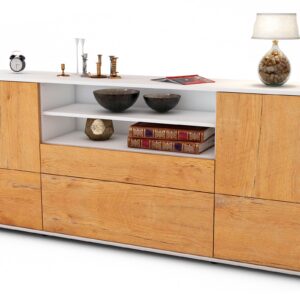 Sideboard Eluana, Eiche (180x79x35cm)