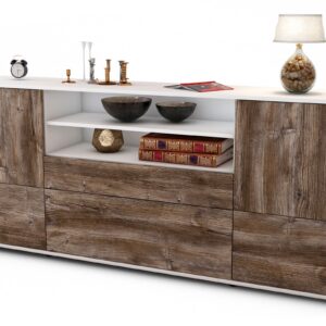 Sideboard Eluana, Treibholz (180x79x35cm)
