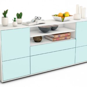 Sideboard Eluana, Mint (180x79x35cm)
