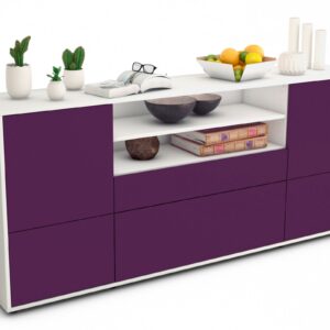 Sideboard Eluana, Lila (180x79x35cm)
