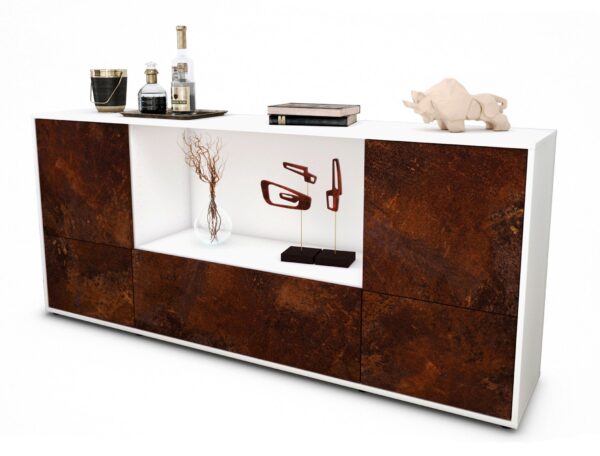 Sideboard Elvezia, Rost (180x79x35cm)