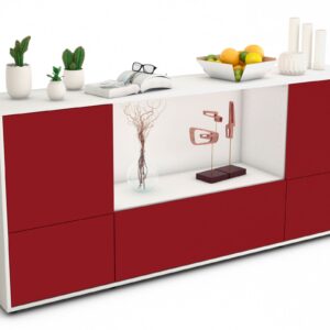 Sideboard Elvezia, Bordeaux (180x79x35cm)