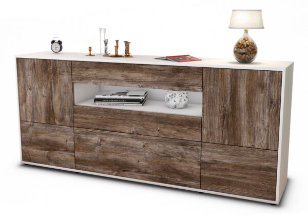 Sideboard Elvira, Treibholz (180x79x35cm)