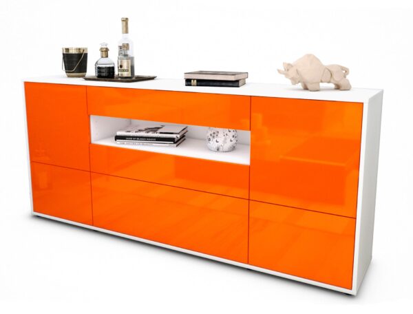 Sideboard Elvira, Orange (180x79x35cm)