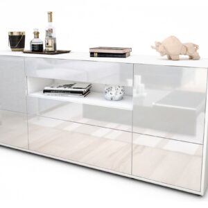 Sideboard Elvira, Weiß (180x79x35cm)