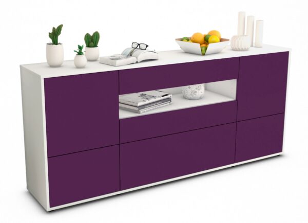 Sideboard Elvira, Lila (180x79x35cm)