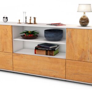 Sideboard Emanuela, Eiche (180x79x35cm)