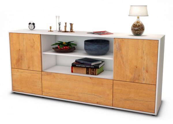 Sideboard Emanuela, Eiche (180x79x35cm)