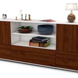 Sideboard Emanuela, Walnuss (180x79x35cm)