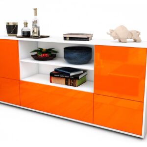 Sideboard Emanuela, Orange (180x79x35cm)