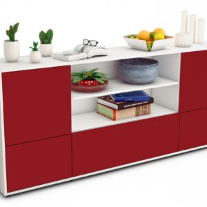 Sideboard Emanuela, Bordeaux (180x79x35cm)