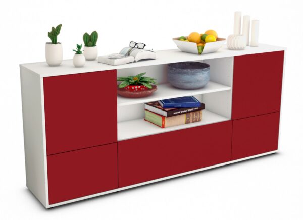 Sideboard Emanuela, Bordeaux (180x79x35cm)