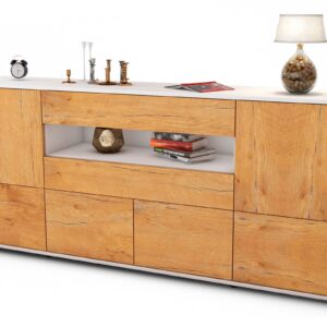 Sideboard Emely, Eiche (180x79x35cm)