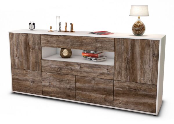 Sideboard Emely, Treibholz (180x79x35cm)