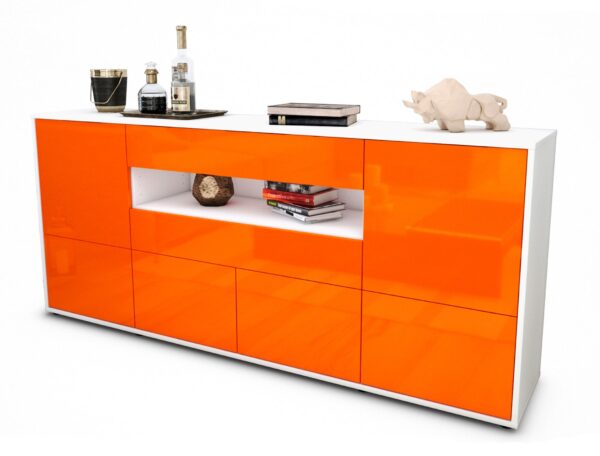 Sideboard Emely, Orange (180x79x35cm)
